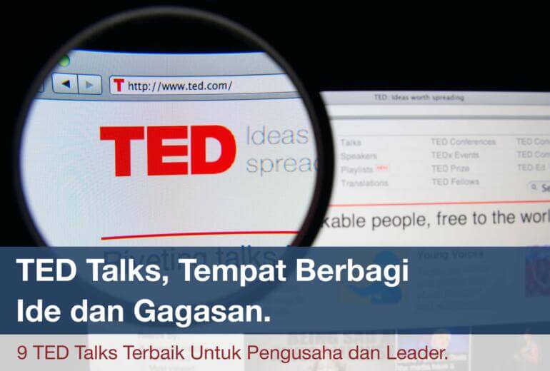 TED Talks Terbaik Untuk Pengusaha dan Leader
