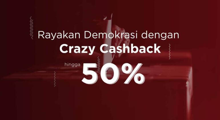 [PROMO] Vote for Indonesia! Dapatkan Cashback Sampai 50%!