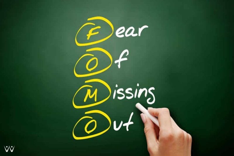 Fear of missing out - fomo