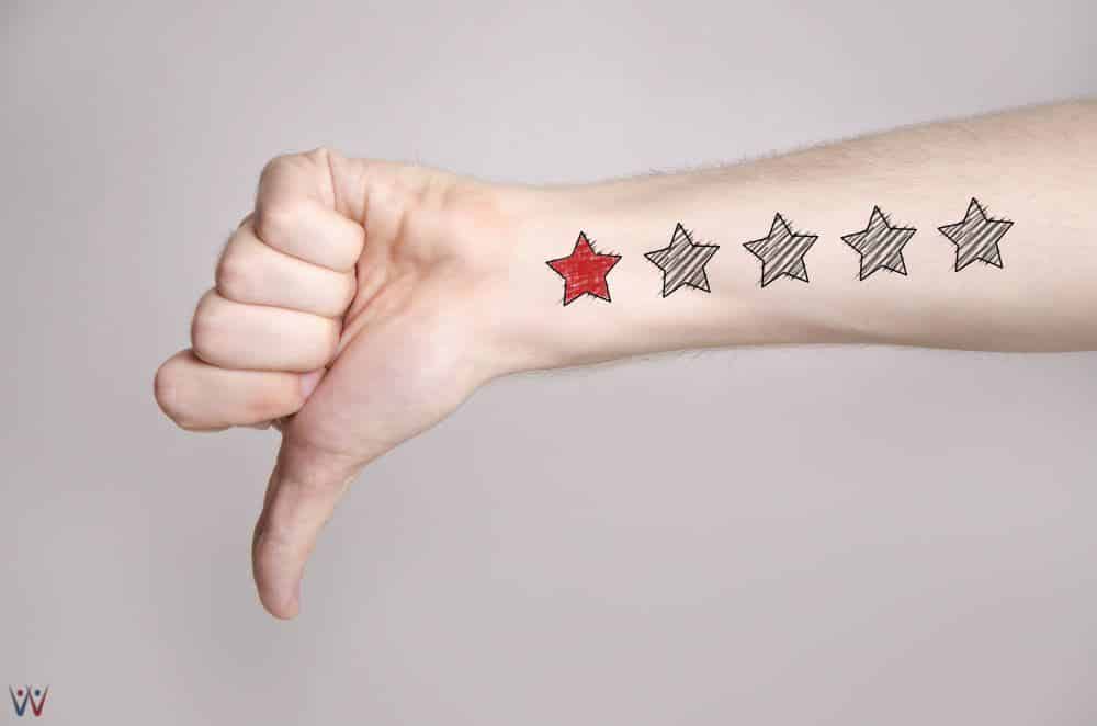 review yang buruk - feedback yang buruk - feedback negatif - membuat feedback negatif menjadi profit